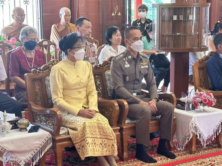 ร่วมงานบำเพ็ญกุศลอุทิศถวายวันคล้ายวันมรณภาพพระเทพมงคลญาณ (หลวงพ่อพิเชนทร์ ชินวํโส) อดีตเจ้าอาวาสวัดบวรมงคล