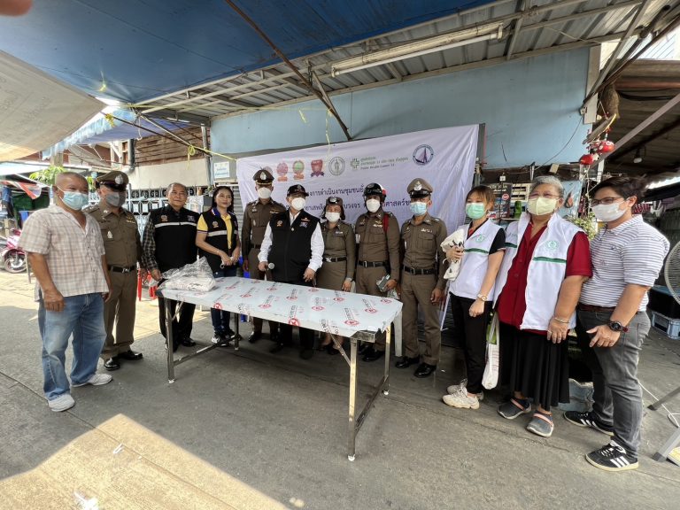 ร่วมพิธีเปิดโครงการดำเนินงานชุมชนยั่งยืน