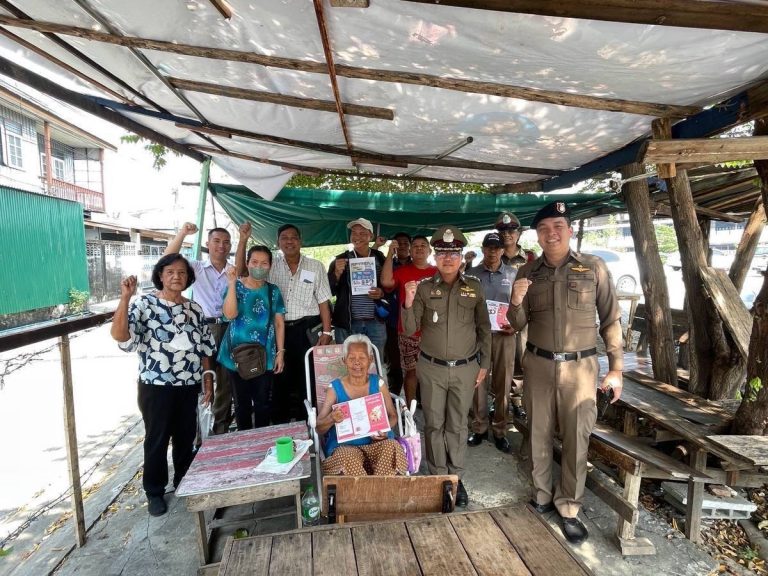 โครงการชุมชนบำบัดอย่างยั่งยืนฯ “ชุมชนวัดภคินีนาถ” สน.บวรมงคล