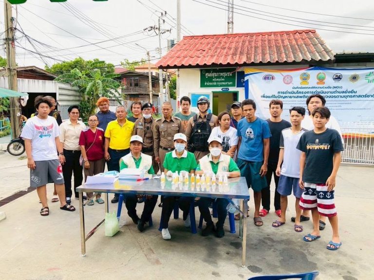 โครงการชุมชนบำบัดอย่างยั่งยืนฯ “ชุมชนวัดทอง” สน.บวรมงคล วันที่ 27 เม.ย.68 เวลา 17.00 น.