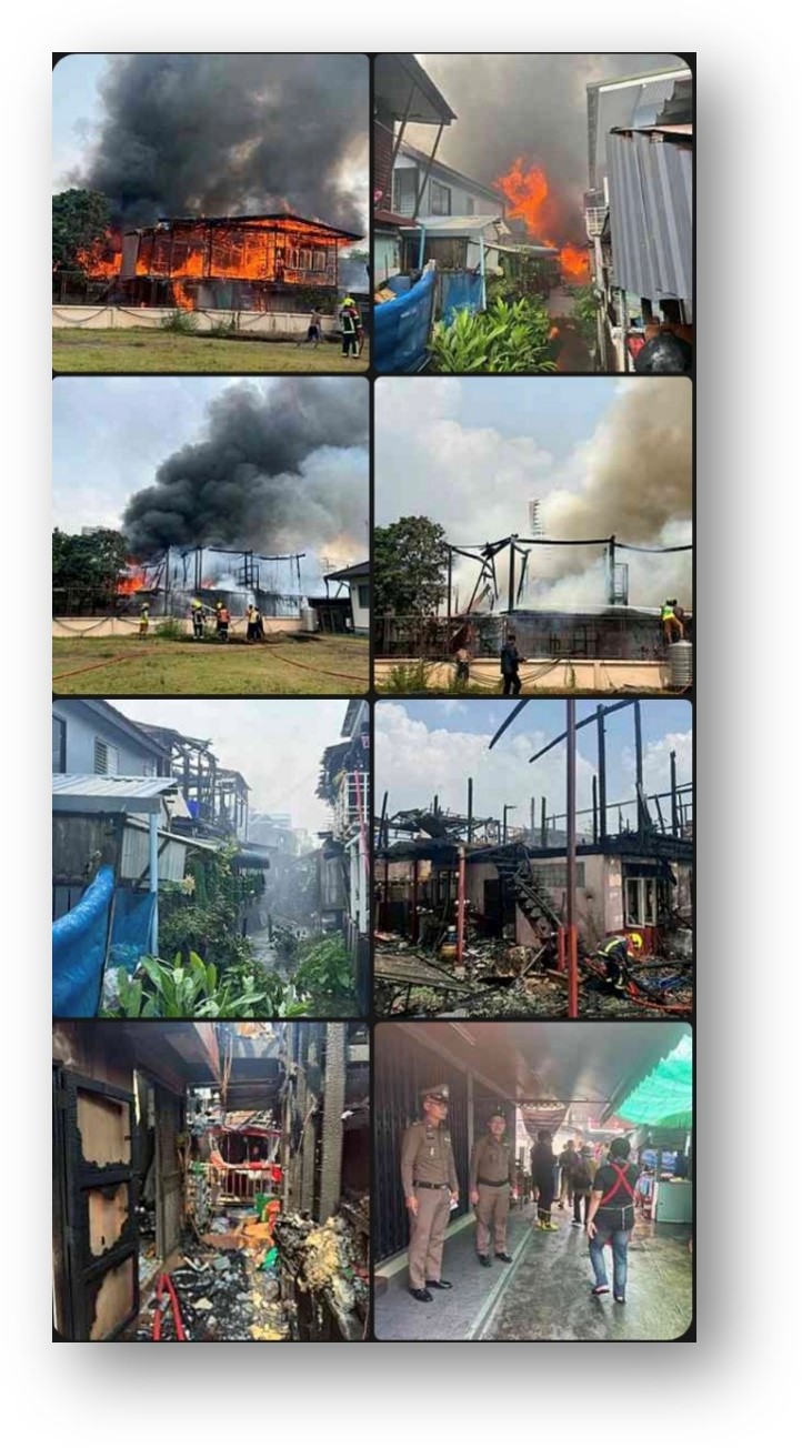 เหตุไฟไหม้ บริเวณ บ้านเลขที่ 273 ซอยจรัญสนิทวงศ์ 44 